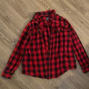 Red and black flannel